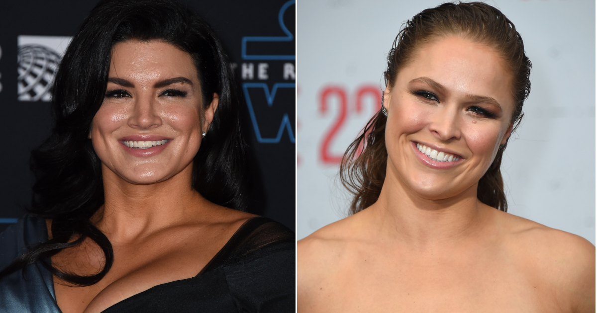 Gina Carano y Ronda Rousey pelearán una pelea de MMA autorizada en mayo