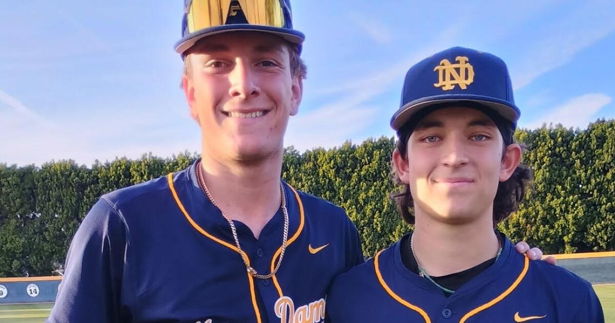 Béisbol preparatorio: Notre Dame muestra su fuerza con una victoria de 9-7