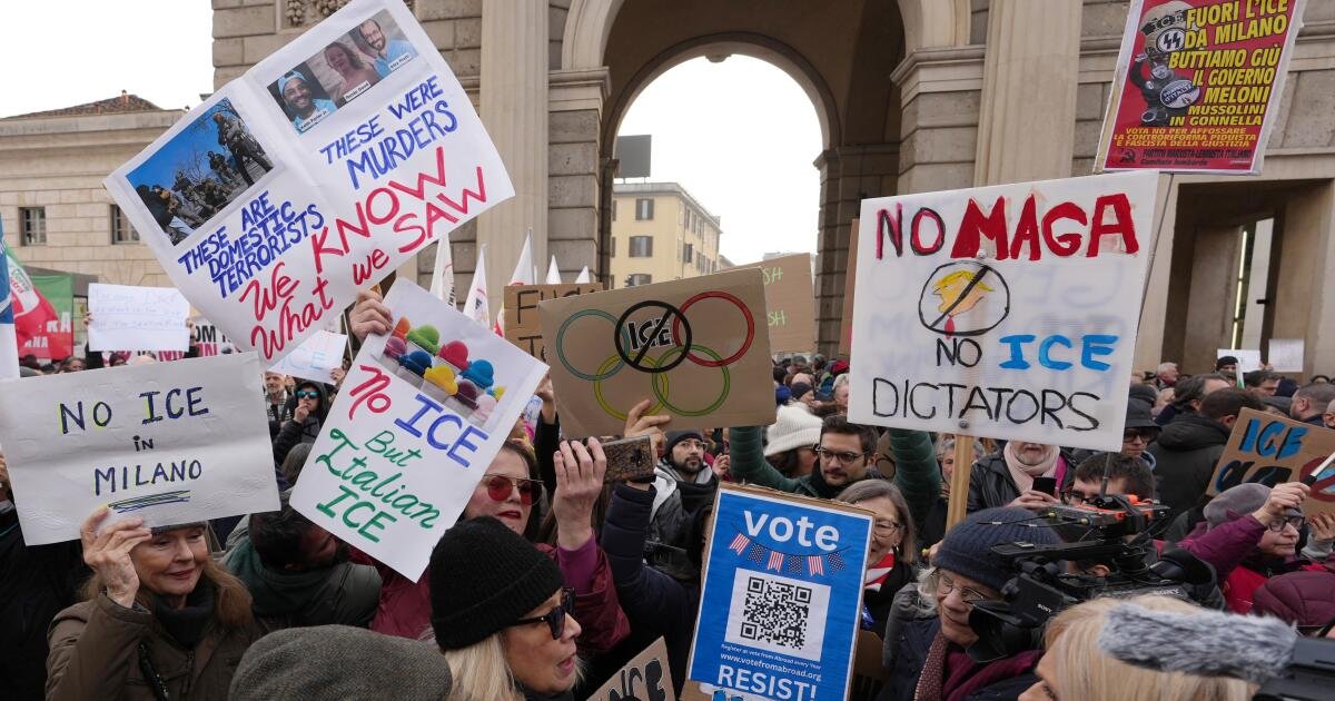 ¿Serán abucheados los atletas estadounidenses en medio de las protestas contra la presencia de ICE en los Juegos Olímpicos?