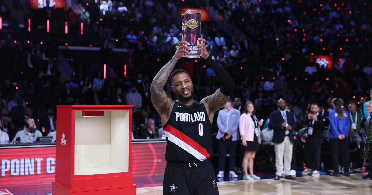 Damian Lillard y Keshad Johnson ganan las competiciones All-Star de la NBA
