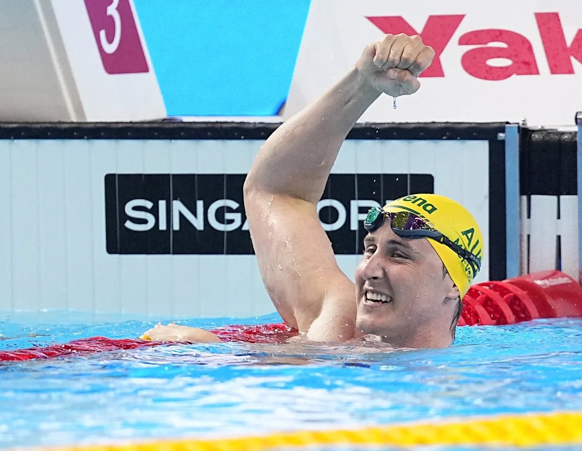 Cameron McEvoy bate el récord mundial en los 50 m estilo libre, rompiendo la esquiva marca de Cielo en el súper traje