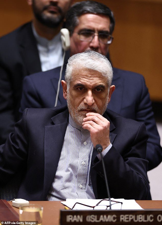 Irán dice que tiene “sólo una palabra” para Estados Unidos en el tenso enfrentamiento entre representantes en una reunión de emergencia del Consejo de Seguridad de la ONU