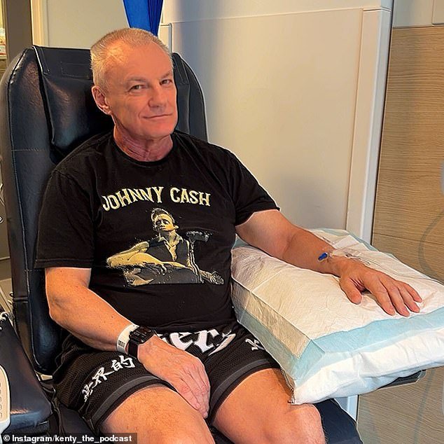 La identidad del fútbol, Paul Kent, ofrece a sus fanáticos una actualización sobre su batalla contra el cáncer.