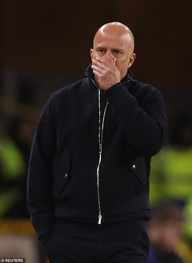 Arne Slot lamenta otro “revés” después de que el Liverpool perdiera terreno en la carrera por la Liga de Campeones con la derrota ante los Wolves – el capitán Virgil van Dijk critica la actuación “descuidada” y “predecible”