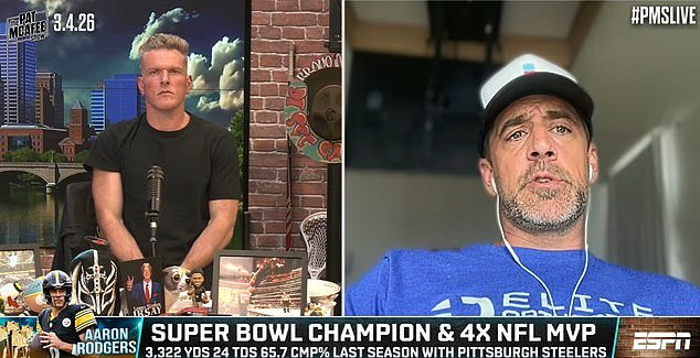 Aaron Rodgers da la alarma sobre su infierno de acosadores mientras la leyenda de la NFL ataca a los fanáticos “obsesionados” que intentan identificar a su misteriosa esposa.