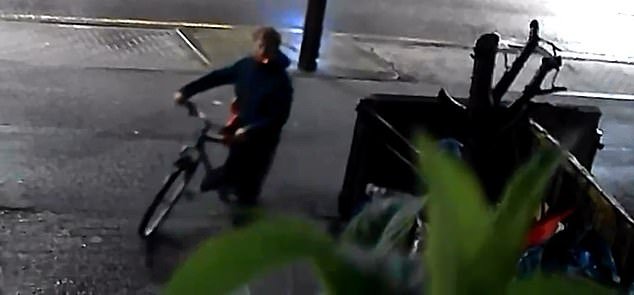 Es entonces cuando un “ladrón” fumador irrumpe en un BMW valorado en £ 50.000 y roba bolsos Louis Vuitton y bálsamo labial, antes de que la víctima lo localice y lo persiga a pie.