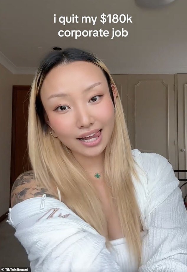 La joven australiana revela la gran tendencia de la Generación Z al revelar la sencilla razón por la que renunció a su trabajo corporativo de 180.000 dólares.