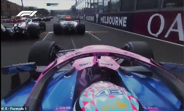 Los fanáticos de la F1 elogian las increíbles reacciones de Franco Colapinto mientras evita un grave accidente de PULGADAS