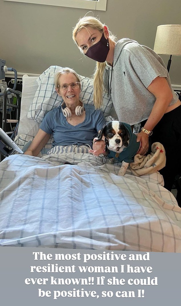 Lindsey Vonn rinde un desgarrador homenaje a su difunta madre en el Día Internacional de la Mujer