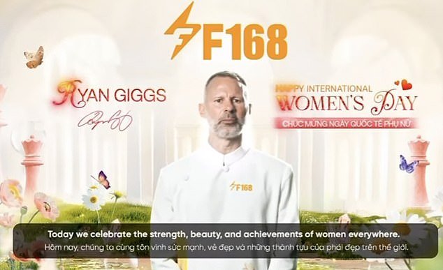La ex estrella del Man United, Ryan Giggs, protagoniza un vídeo que promociona el Día Internacional de la Mujer para un sitio de apuestas asiático. Este es el último movimiento posterior a su carrera desde las acusaciones de violencia doméstica.