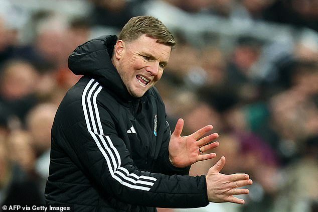 Eddie Howe hace un llamamiento apasionado a las estrellas del Newcastle antes de su crucial choque de la Liga de Campeones contra el Barcelona