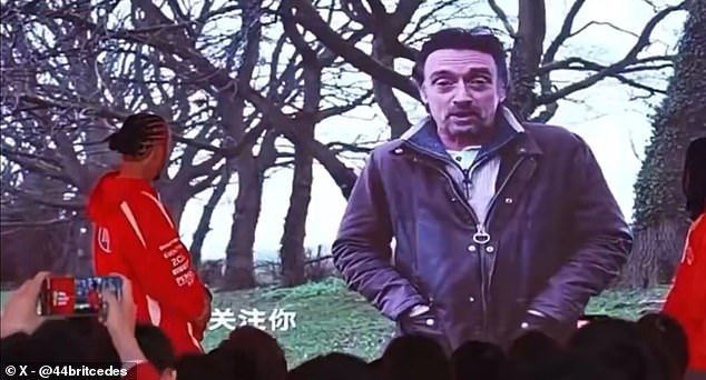 ‘¿Por qué lo elegiste?’: El vergonzoso momento en que Lewis Hamilton dice que ‘no conoce realmente a Richard Hammond’ después de que la estrella de Top Gear le enviara un mensaje especial en video