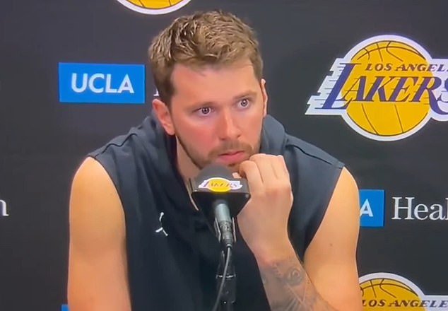 La superestrella de los Lakers, Luka Doncic, ofrece una emotiva actualización cuando le preguntan sobre su impactante separación de su prometida.