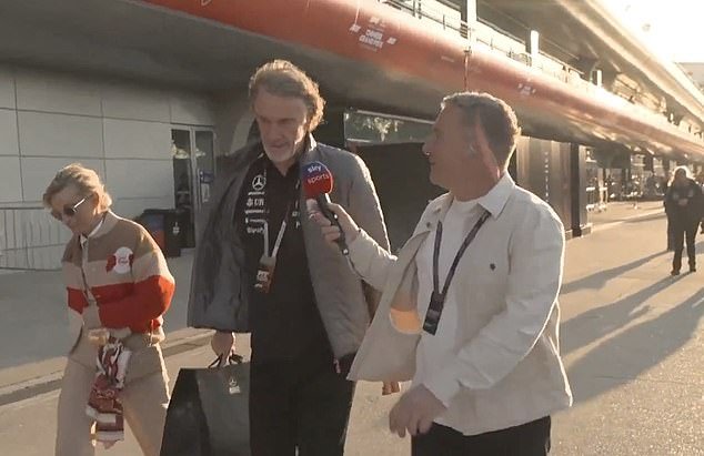 El copropietario del Manchester United, Sir Jim Ratcliffe, opina sobre el tiempo de Michael Carrick como entrenador