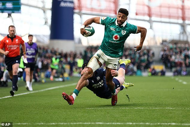 IRLANDA 43 ESCOCIA 21: El sueño del Seis Naciones de Escocia se desvanece cuando Irlanda afirma su dominio y asegura la Triple Corona en Dublín