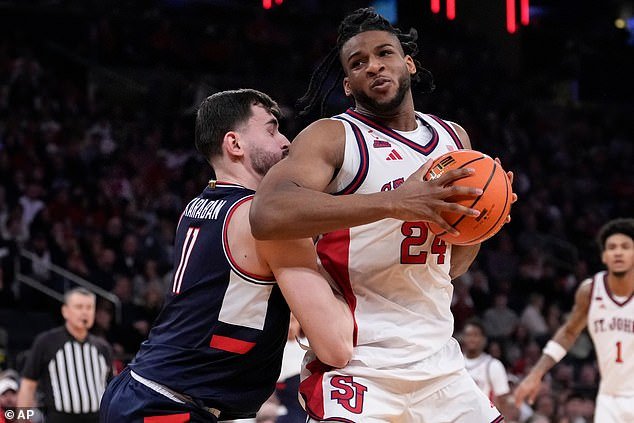 St. John’s vence brutalmente a UConn para ganar campeonatos del Big East consecutivos antes de March Madness