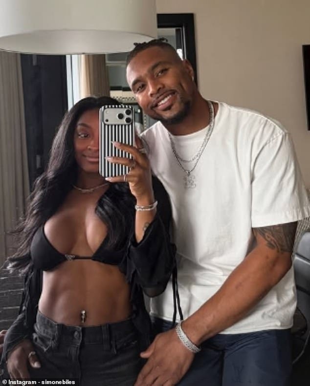 Simone Biles, con poca ropa, celebra su cumpleaños número 29 con su esposo de la NFL, Jonathan Owens: ‘Feliz cumpleaños, perra’