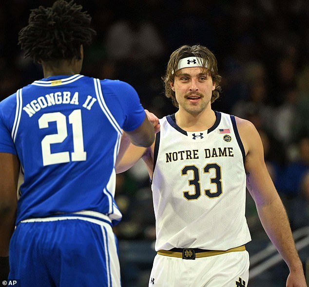 Los Indianapolis Colts contratan a un jugador de baloncesto de Notre Dame en un extraño movimiento de la NFL