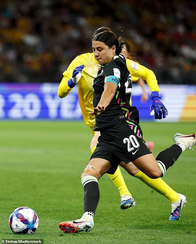 Una pieza de la magia característica de Sam Kerr lleva a las Matildas a la final de la Copa Asiática