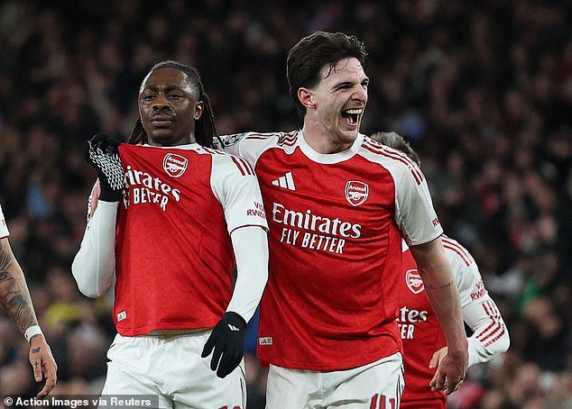 El aspecto de juego de Eberechi Eze del Arsenal ha mejorado para complacer a Mikel Arteta, cómo respondió a los “comentarios limpios” del entrenador y cómo Declan Rice cree que pueden sacar aún más provecho del talentoso mediocampista.