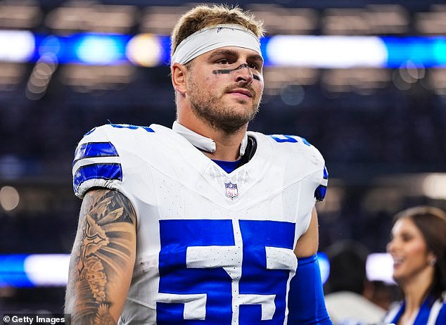La estrella de la NFL Logan Wilson se retira a los 29 años, un mes después de ser despedido por los Dallas Cowboys, mientras escribe un emotivo mensaje de despedida.