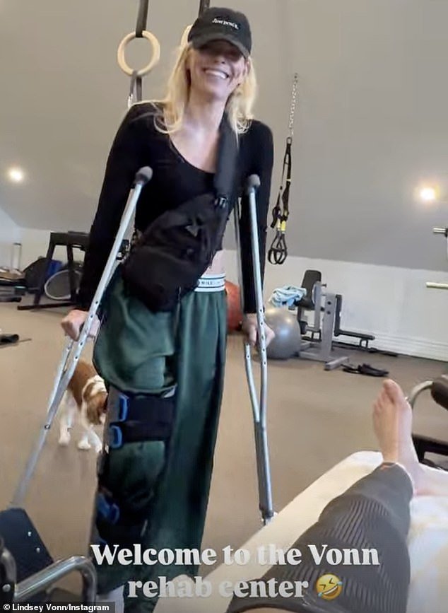 Lindsey Vonn revela que su HERMANA sufrió exactamente la misma lesión brutal que ella en un cruel giro del destino después de la angustia de los Juegos Olímpicos.