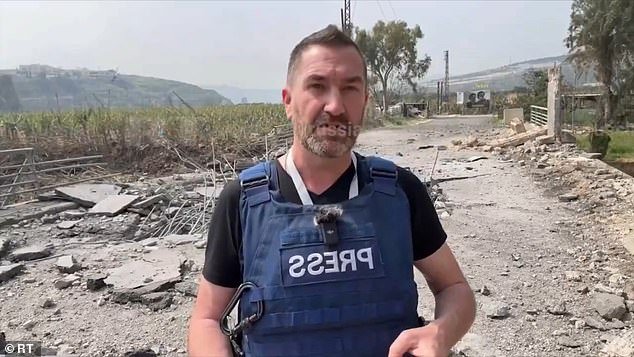 El periodista británico Steve Sweeney afirma que Israel “intentó matarlo” mediante un ataque aéreo dirigido a “silenciarlo”.