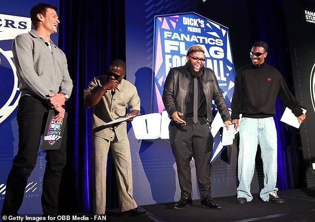 Tom Brady hace una broma devastadora sobre la madre de Jayden Daniels frente a la estrella de Commanders