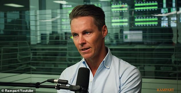 Momento escalofriante cuando le preguntan a Oliver Curtis sobre su ex mejor amigo que lo entregó, mientras el marido de Roxy Jacenko se convierte en el próximo multimillonario de Australia.