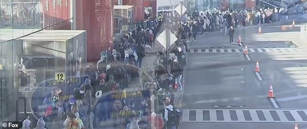 Miseria durante las vacaciones de primavera para miles mientras la línea salvaje de la TSA se extiende por toda la CALLE