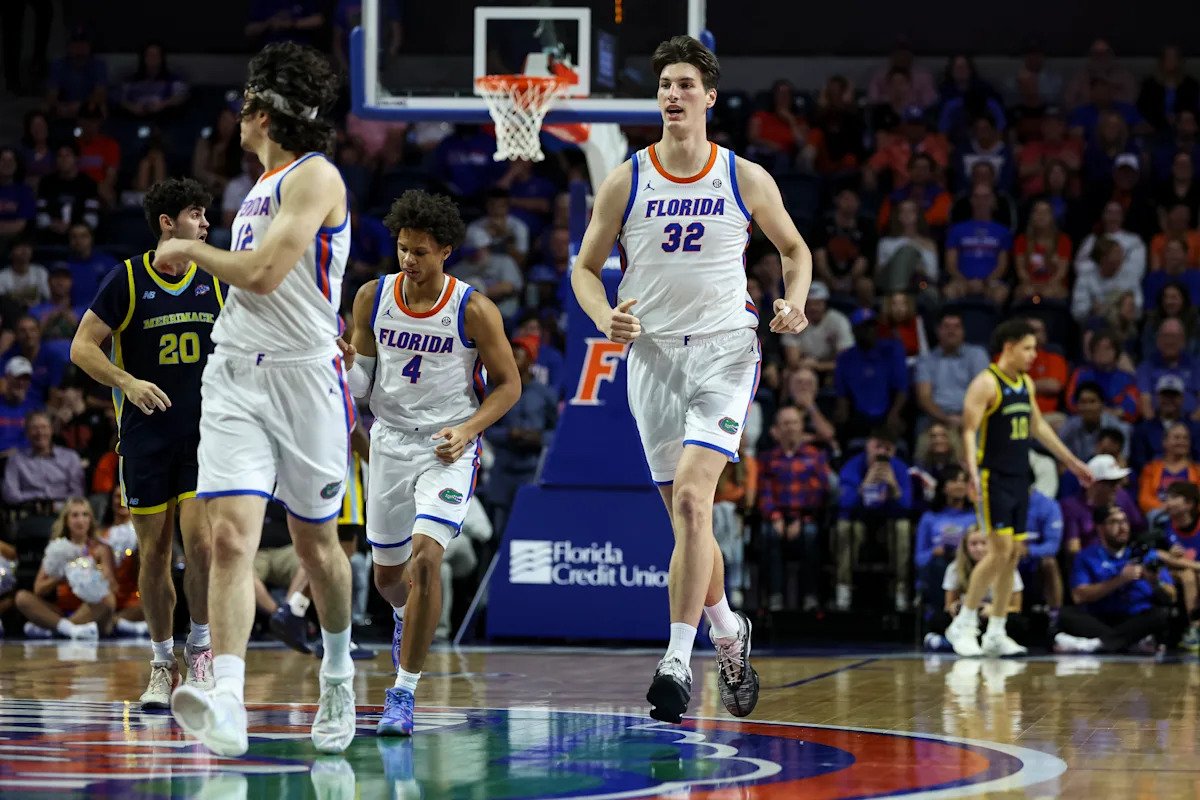 ¿Quién es Olivier Rioux de Florida? Todo lo que necesita saber sobre el centro de primer año de camiseta roja de 7 pies 9 pulgadas