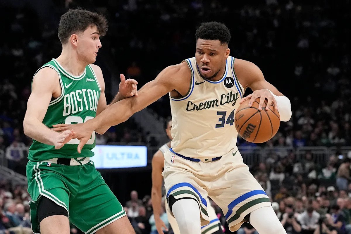 Giannis Antetokounmpo pierde 19 puntos por lesión en la pantorrilla mientras los Bucks sufren una contundente derrota ante los Celtics