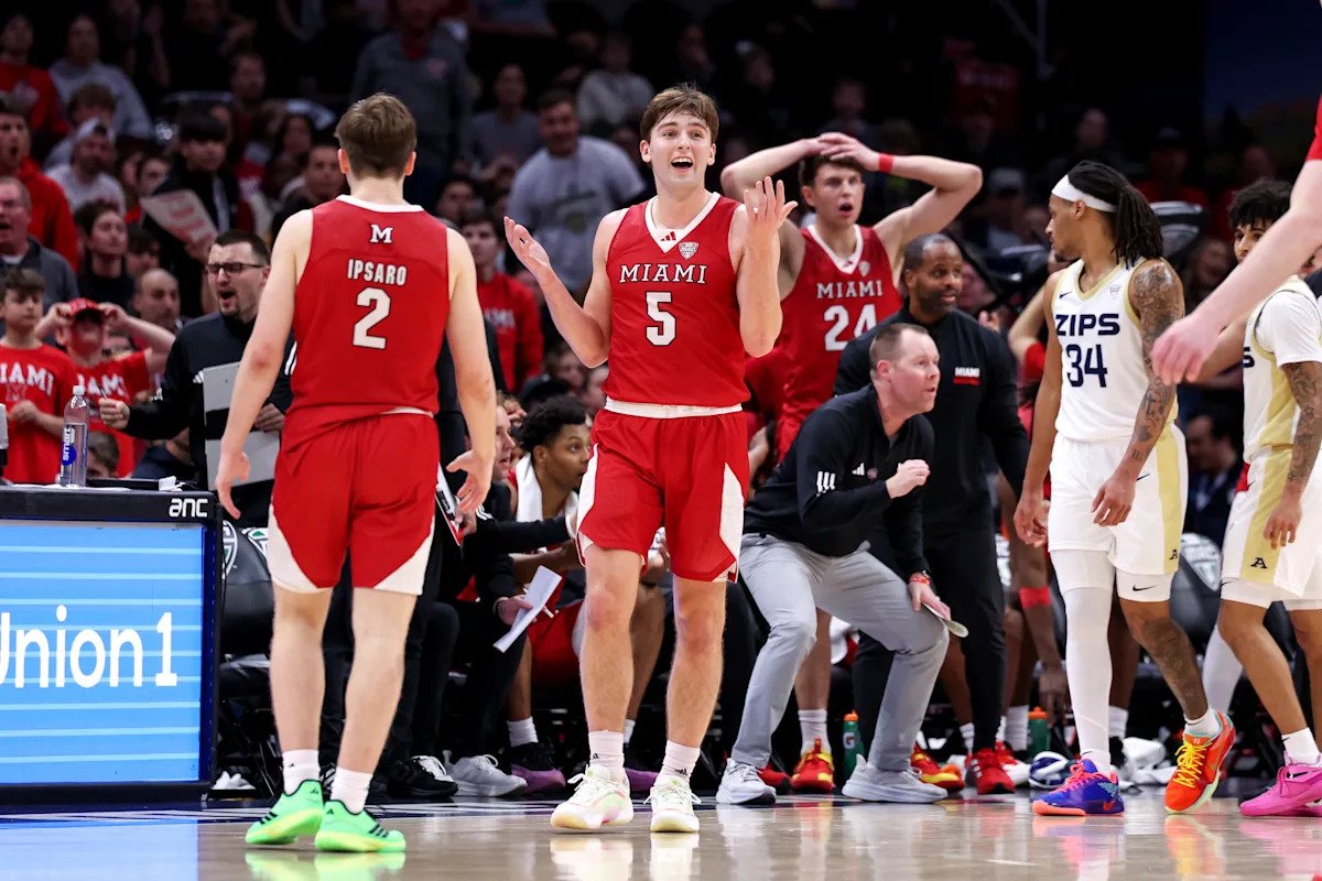 Por qué las apuestas deportivas se enfrentarán a los RedHawks de Miami (Ohio) en su debut en el March Madness: “Hasta ahora es todo Miami (Ohio)”