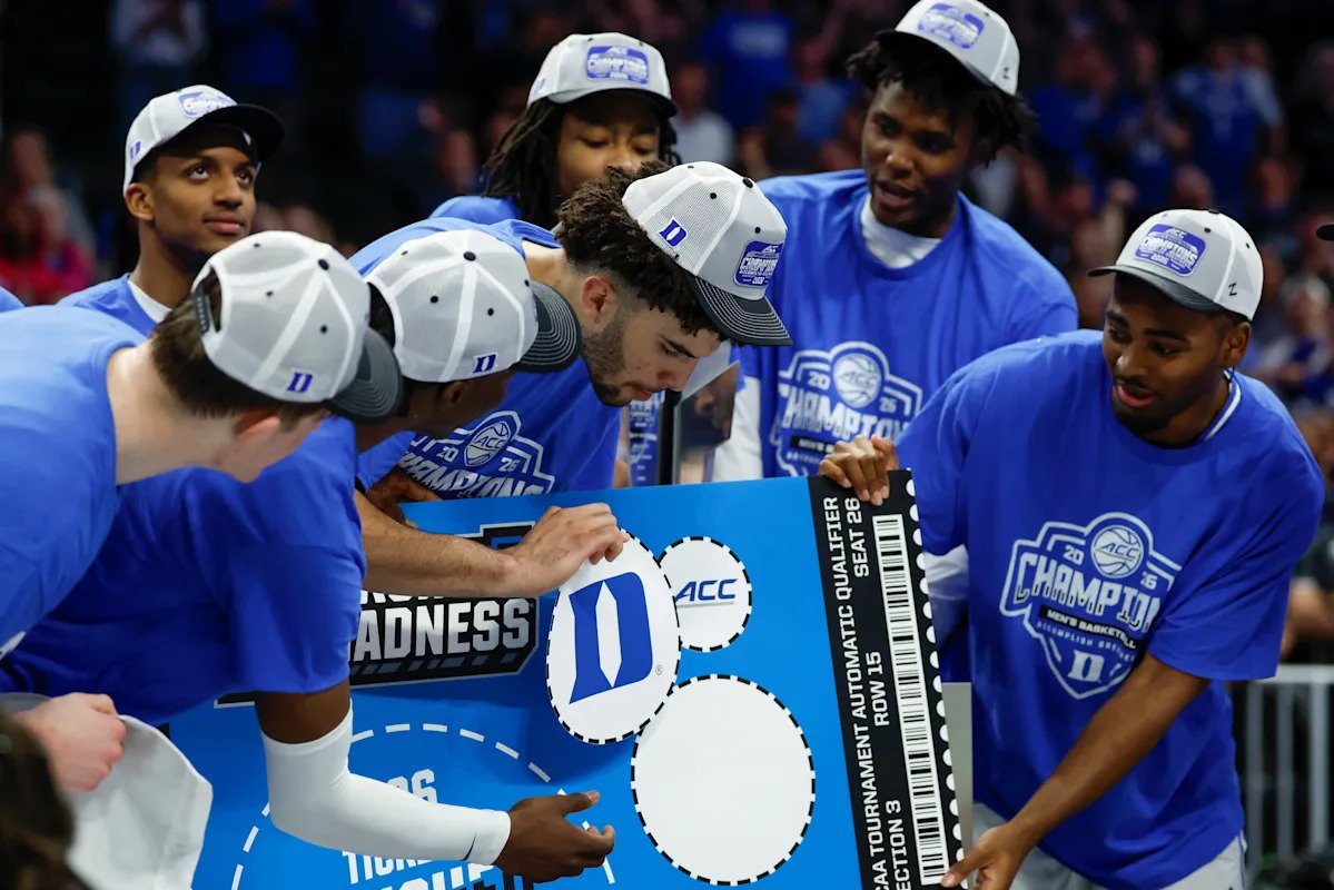 Categoría March Madness: Duke tiene el primer puesto general en la NCAA. También tiene el camino más difícil hacia el título.