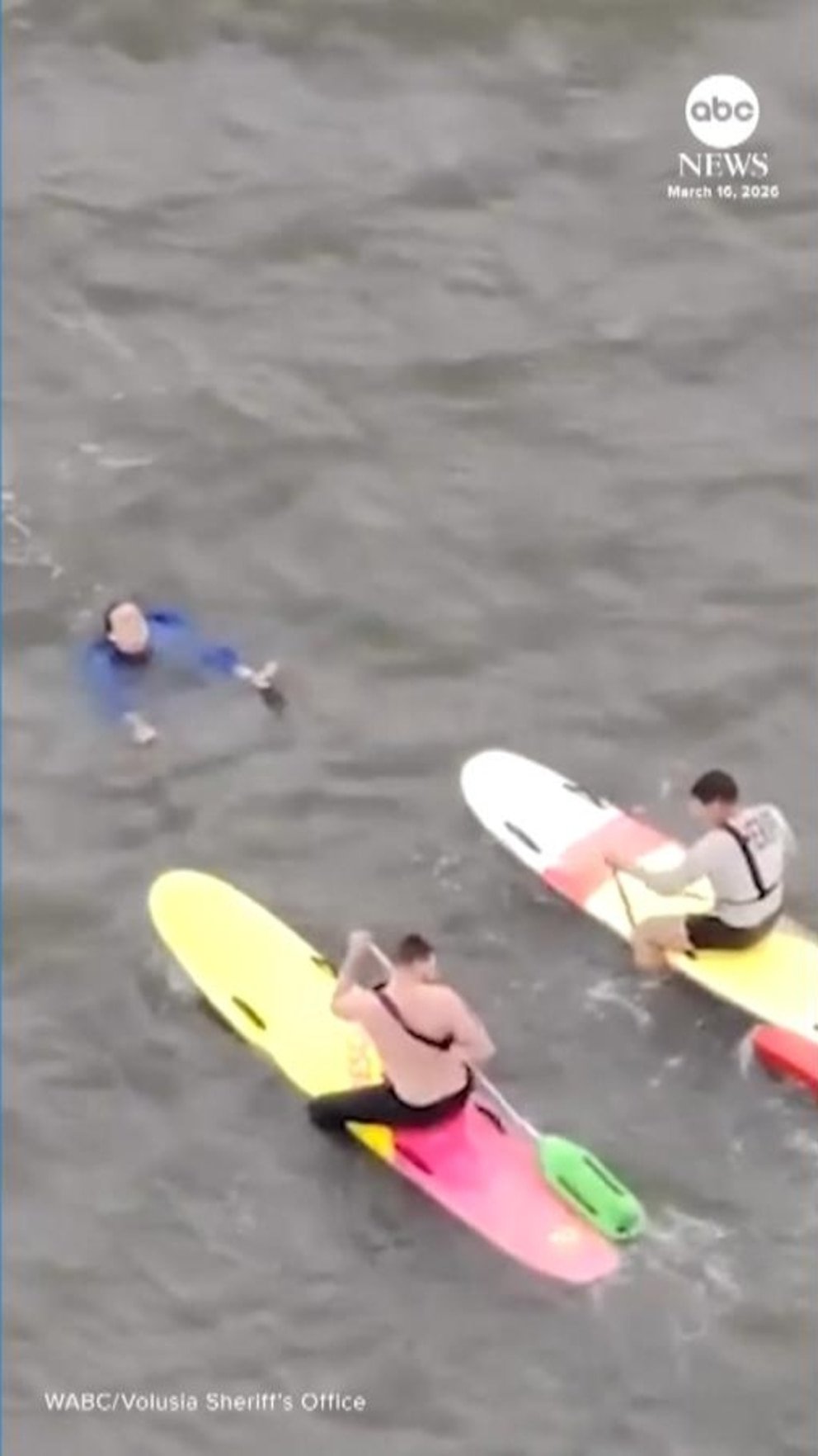 MIRAR: Policías de Florida montan tablas de remo para atrapar al sospechoso que saltó al río