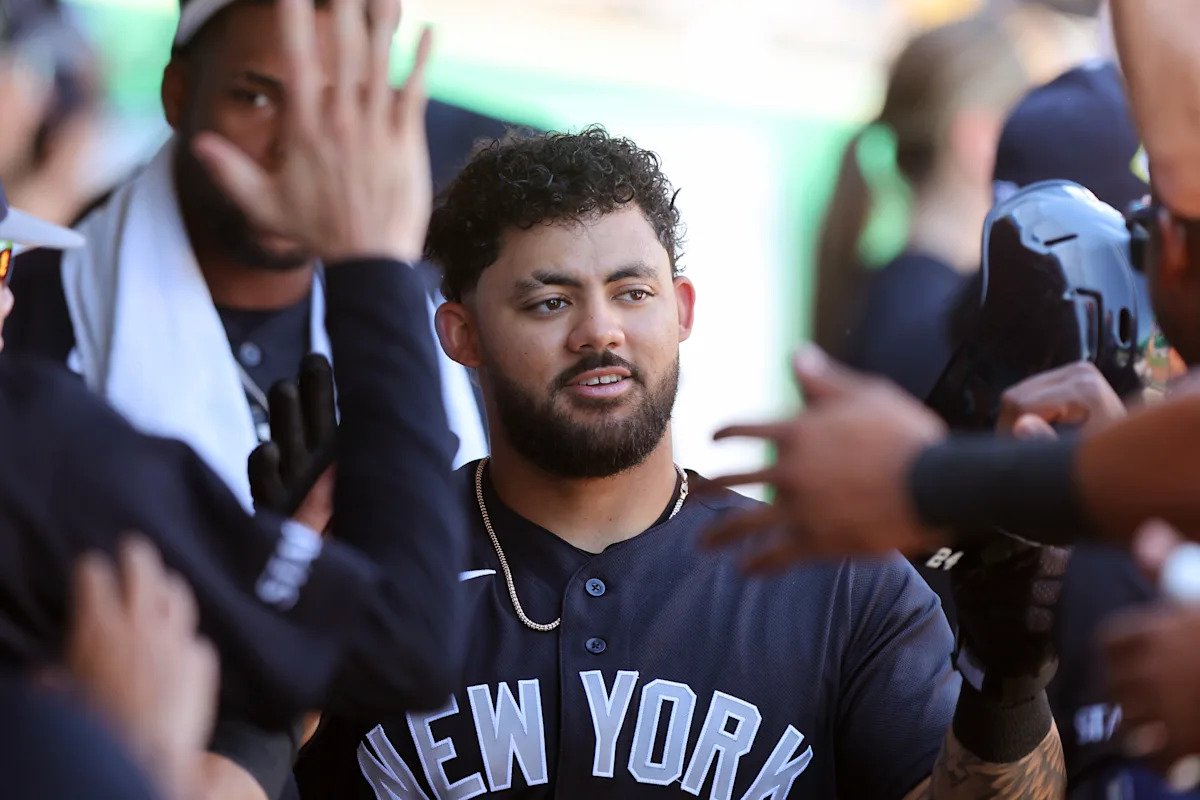Los Yankees eligieron Triple-A para el jardinero Jasson Domínguez y perdieron ante los veteranos a pesar de una fuerte primavera