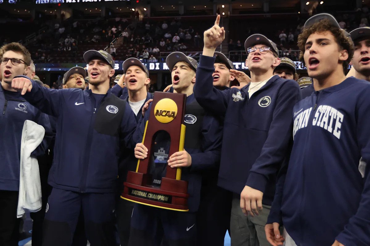 Penn State gana su quinto campeonato nacional de lucha libre consecutivo, con cuatro luchadores ganando títulos individuales