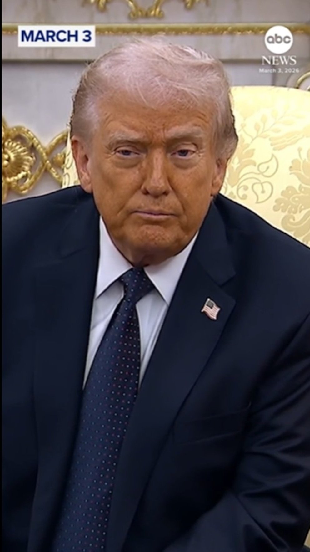 MIRAR: Mensajes contradictorios mientras el presidente Trump continúa tratando de justificar la guerra con Irán