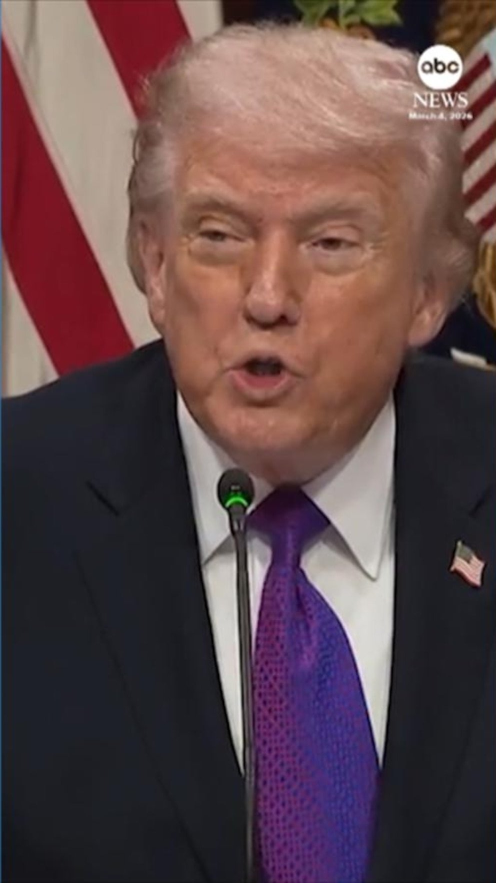 MIRAR: Trump le dice a Irán que a EE.UU. le está yendo muy bien en el frente de guerra