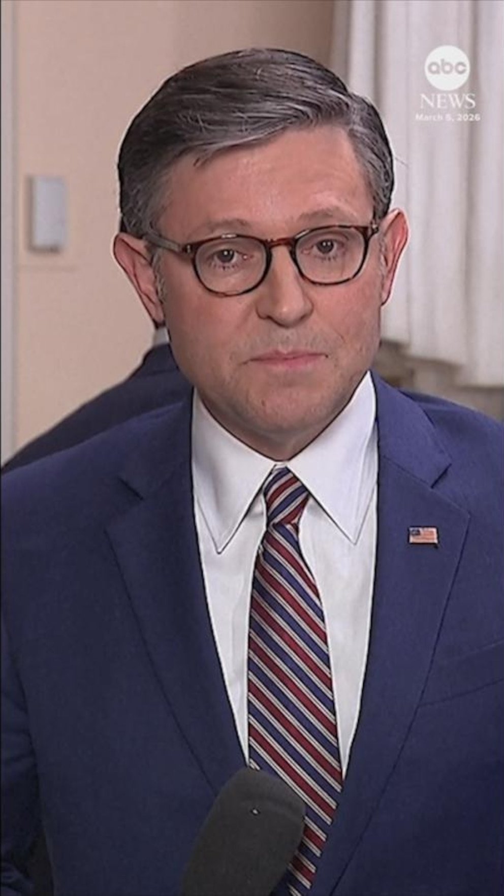 MIRAR: Johnson continúa argumentando que Estados Unidos no está en guerra