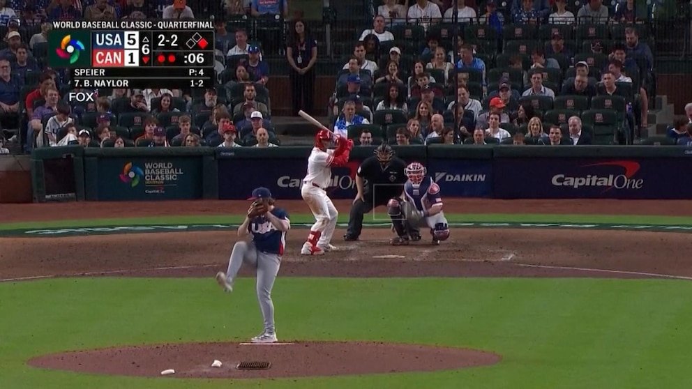 MIRAR: Clásico Mundial de Béisbol: EE.UU. vs. Canadá