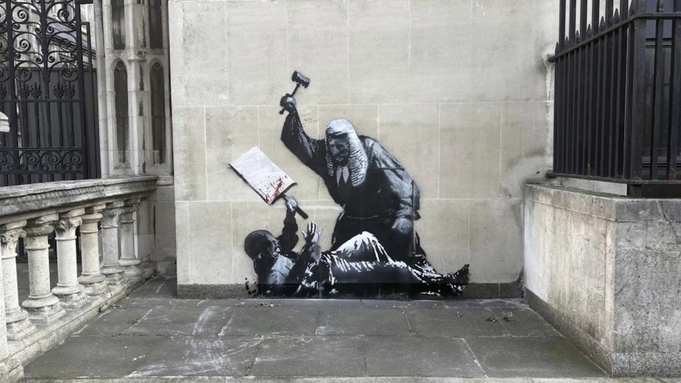 MIRAR: ¿Banksy expuesto?