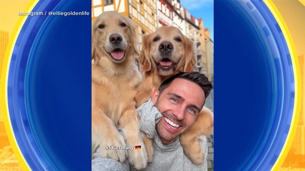 MIRAR: Selfies dorados