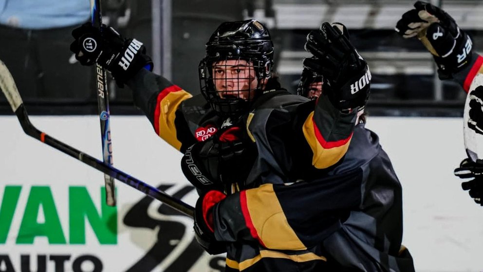 Video El equipo de hockey de una escuela secundaria de Rhode Island gana el título estatal después de un tiroteo fatal en la pista