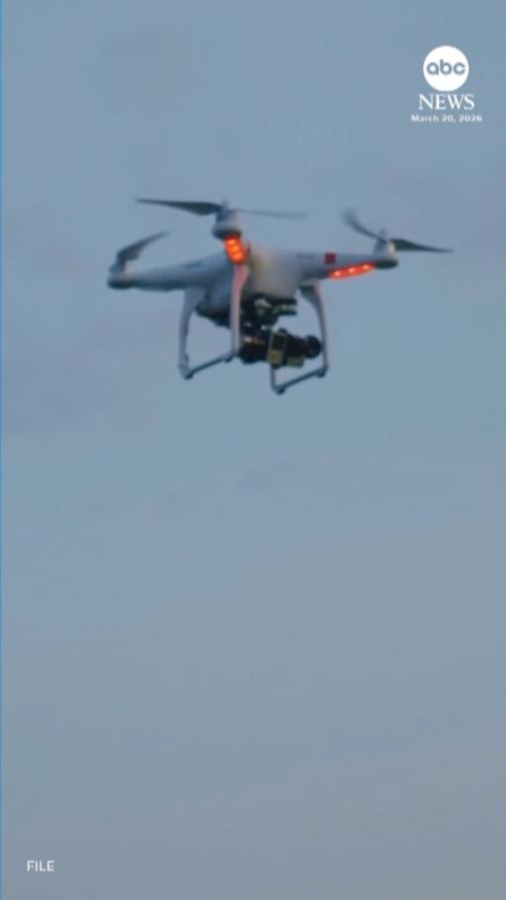 MIRAR: Nuevos detalles sobre drones sobre base aérea