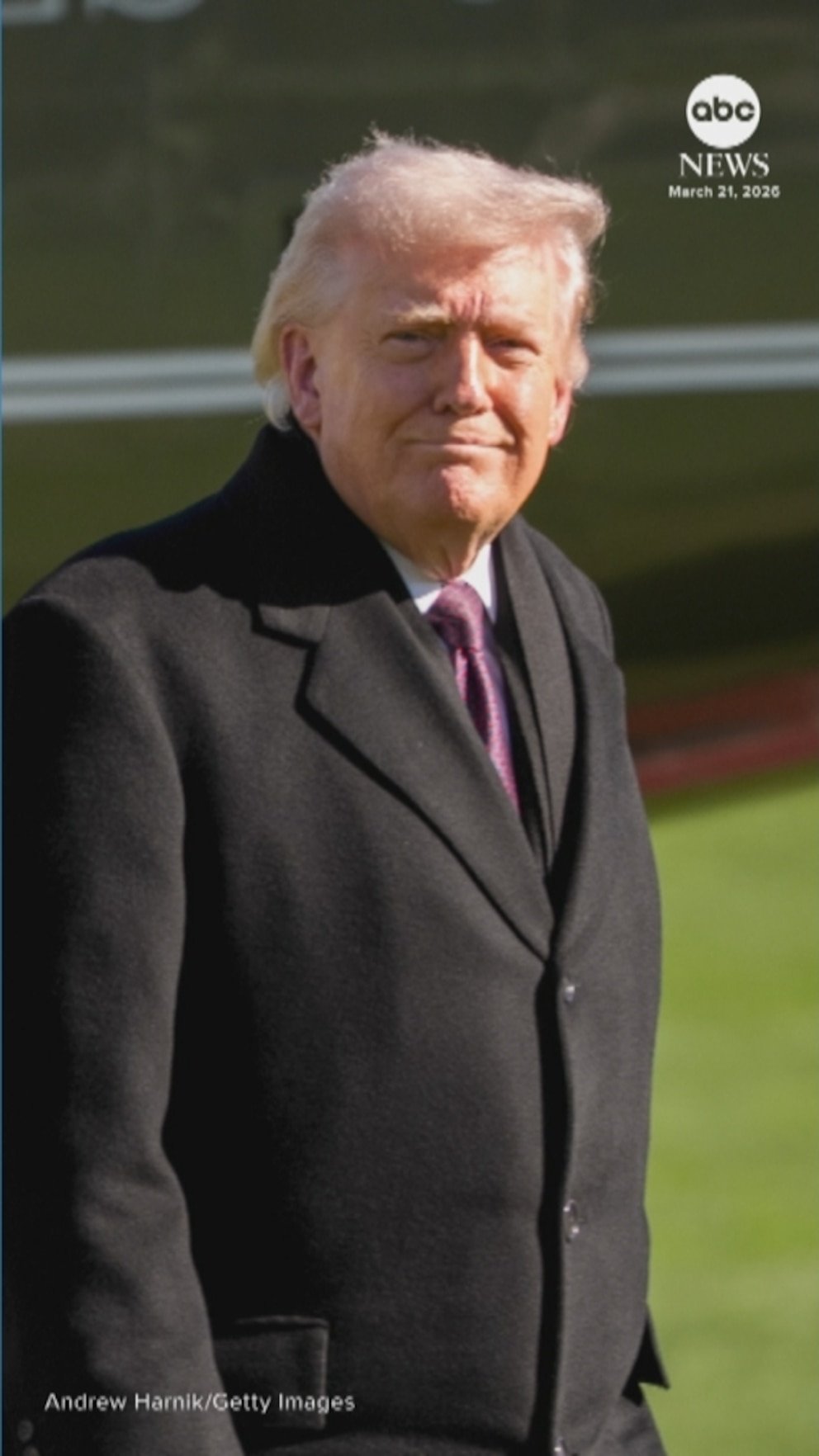 MIRAR: Trump dice que Estados Unidos está cerca de lograr sus objetivos en Irán