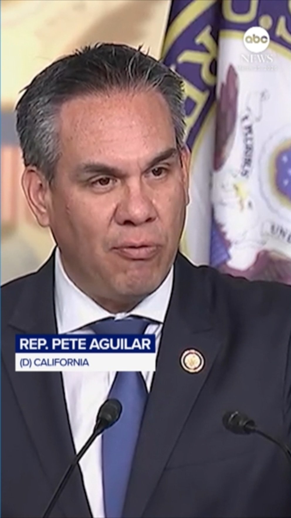 Video El representante Pete Aguilar pide a Trump que vote por correo en las elecciones especiales de Florida