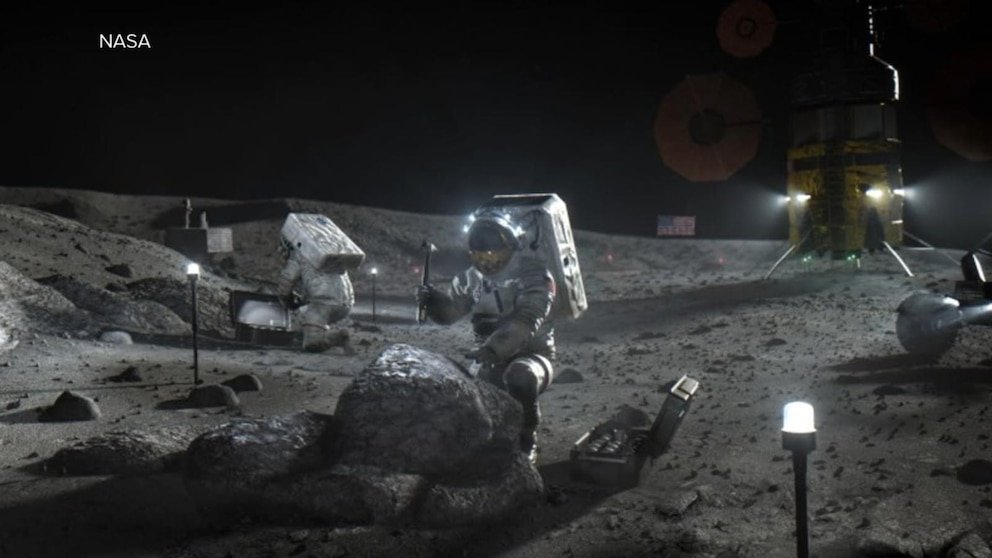 MIRAR: La NASA presenta una ambiciosa estrategia de base lunar de 20.000 millones de dólares
