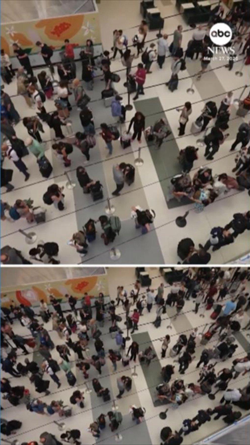 MIRAR: El Departamento de Seguridad Nacional dijo que los empleados de la TSA comenzarán a ver sus cheques de pago a partir del lunes 30 de marzo.