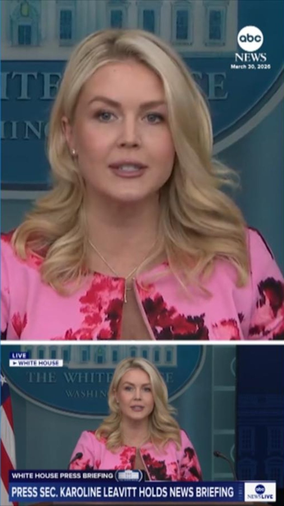 MIRAR: Casa Blanca: “La Operación Furia Épica avanza con éxito”